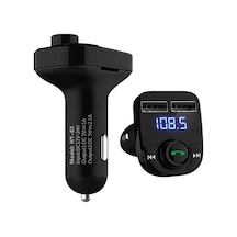 Hello Hl-19680 X8 12-24 Volt Fm Transmıtter Hızlı Şarj Destekli Çift Usb/sd/bluetooth-36168