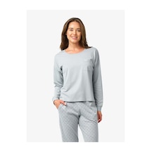 Blackspade Kadın Pijama Takımı 52209 - Gri