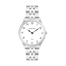 Quantum 41 Mm Quartz Saat Adg1305.330 Beyaz