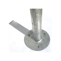 Galvaniz Yuvarlak Direk 3 M Flanşlı (548237289)
