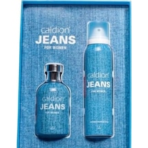 Caldion Jeans Kadın Parfüm EDT 100 ML + Caldion Jeans Kadın Sprey Deodorant 150 ML