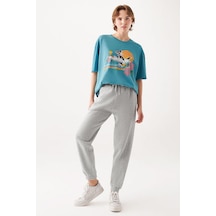 Mavi M1600430-32175 Kadın Eşofman Altı Gri Melanj Kadın Non Denim Pant M1600430-32175-R0557 Gri
