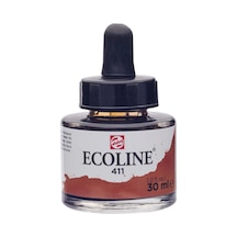 Talens Ecoline Sıvı Suluboya 30 Ml. 411 Burnt Sienna Çok Renkli