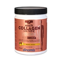 Dinamis Multi Collagen With Vit C Toz Ananas Aromalı 315  Gr