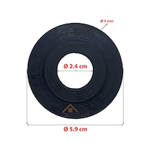 Serel Gömme Rezervuar İç Takım Boşaltma Grubu Contası 2.4x5.9 Cm Serel 2.4 X 5.9 CM