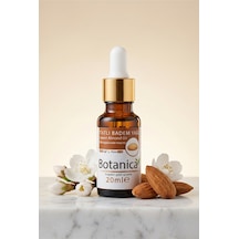 Botanica %100 Saf Tatlı Badem Yağı Soğuk Sıkım Kuru Cilt Bakımı Besleyici Onarıcı Saç Güçlendirici 20 Ml 20 ML