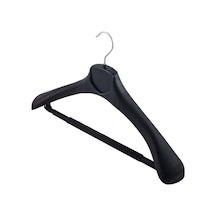 Siyah Ceket Askısı Takım Elbise Askısı 10 Adet