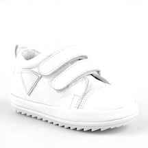 Hapshoe Rakerplus Yumuşak Hakiki Deri Beyaz Ilk Adım Bebek Ayakkabısı