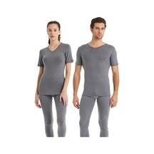 Blackspade V Yaka Kısa Kol Unisex Gri Termal İçlik C3t6n2o1 001