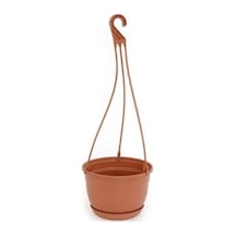 Sahra Makrome Saksı Askılı 23 Cm X 14 Cm 3,6 Litre Gri, Brs-21072023-2101 Diğer