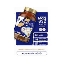 Evopharma Mag632 Magnezyum, Vitamin B6 Ve Vitamin D3k2 İçeren Takviye Edici Gıda