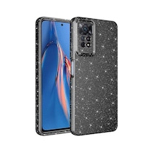 Xiaomi Redmi Note 12 Pro 4g Kılıf Kamera Korumalı Simli Silikon Üstün Koruma Pazarplus Gri