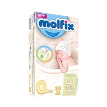 Molfix 0 Numara Prematüre Bebek Bezi 30 Adet