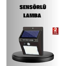 Hubrendy Kargo Solar Led Bahçe Aydınlatma Hareket Sensörlü, Güneş Paneliyle Şarj Olan, Ip65 Dayanı