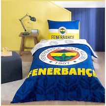 Taç Lisanslı Nevresim Takımı Fenerbahçe Palamut Tek Kişilik