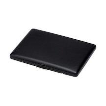 Pearl Japan Cosmos Metal Uzun Sigara Tabakası Mat Siyah 9lu