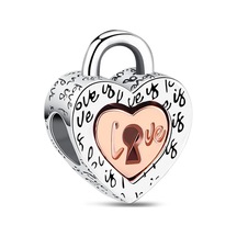 Fubena İki Renkli Asma Kilit Charm