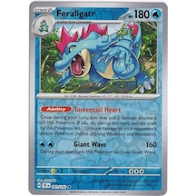 Feraligatr Reverse Holo 041/162 - Temporal Forces - Pokemon Kartı Mint
