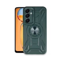 Uray Store Samsung Galaxy Uyumlu  A55 5g Kılıf Lincoln Silikon - Koyu Yeşil