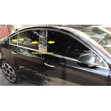 Opel Insıgnıa 2009-2016 Krom Kapı Direk Aksesuarı 6 Parça P.Çelik