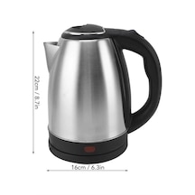 Elektrikli Paslanmaz Çelik Su Isıtcı Çelik Kettle 1.8 Lt. Uzun Ömürlü - Lisinya