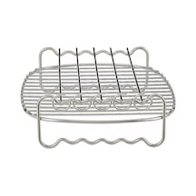 Philips Uyumlu Hd9955/00 Airfryer Xxl Izgara Tel Aksesuar Seti Şiş Kebap