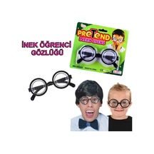 İnek Öğrenci Gözlüğü Şaka Gözlüğü