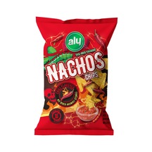 Aly Acılı Nachos Glutensiz Cips 225 G - 8 Adet Tarı