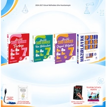 Çanta Yayınları 2026-2027 7. Sınıf Tüm Dersler 4 Kitap Türkçe-fen-sos Soru/paragraf Set