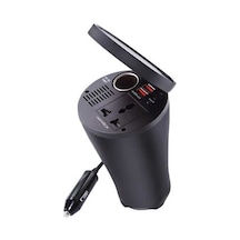 Wondernest 150w 12v - 220v Araç İnvertörü Çift Usb 2.1a Güç Dönüştürücü Şarj Aleti