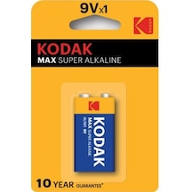 Kodak Max 6LR61 Alkalin 9V Pil