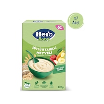 Hero Baby Sütlü 8 Tahıllı Meyveli 200g X3