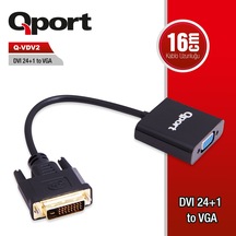 Qport Q-Vdv2 Dvı 24+1 To Vga Çevirici (360333602)