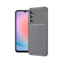 Samsung Samsung Uyumlu Galaxy A57 5g Auto Focus Karbon Kapak - Gri