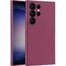 Samsung Galaxy Uyumlu S24 Ultra Kılıf Zore Esnek Mat Premier Silikon Kapak