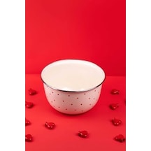 Cupid Emaye Karıştırma Ve Salata Kabı 24cm 4 Litre Ocağa Da Koyulabilir