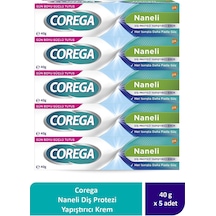Corega Süper Protez Yapıştırıcı Krem 5 x 40 G