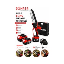 Böhrer Ba011400 Çift Akülü Dal Budama Testeresi - 36v 5ah