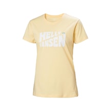 Helly Hansen W F2f Organıc Cotton Tee 2.0 T-shırt Sarı