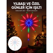 Akıllı Rgb Led Duvar Lambası Kumandalı Ve Uygulama Kontrollü Yeni