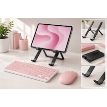 Gtx Jaculus 10.4 '' Uyumlu Ergonomik Tablet Çalışma Seti Stand+klavye+mouse Diğer
