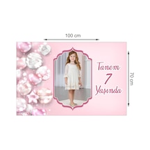 Kişiye Özel 100X70 Cm Doğum Günü Afiş Branda Baskı N11.4460