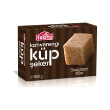 3 Adet Takita Kahverengi Küp Şeker 500 G
