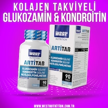 Glukozamin Kondroitin Sülfat Msm Tip 2 Kollajen 90 Tablet