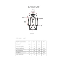Kuşaklı Oversize Kaşe Kaban Siyah