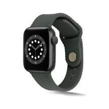 iOS Uyumlu Watch Kordon 4 5 6 7 Se 38 40 41 42 44 45 Mm Silikon Örgü