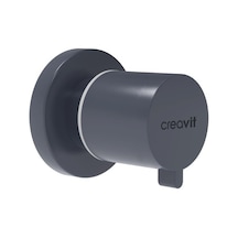 Creavi̇T Ac50L.Bsm Basalt Mat Aç-Kapa Ara Kesme Valfi 1/2'