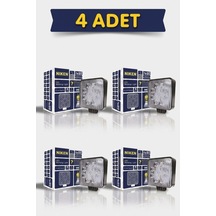 4 Adet Nıken Calısma Lambası Eco Kare 9 Ledlı
