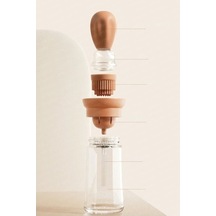 Silikon Hazneli Fırçalı Yağdanlık Çok Renkli