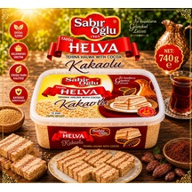 Sabıroğlu Kakaolu Helva Kutu 740 G